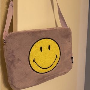 Smiley face soft bag